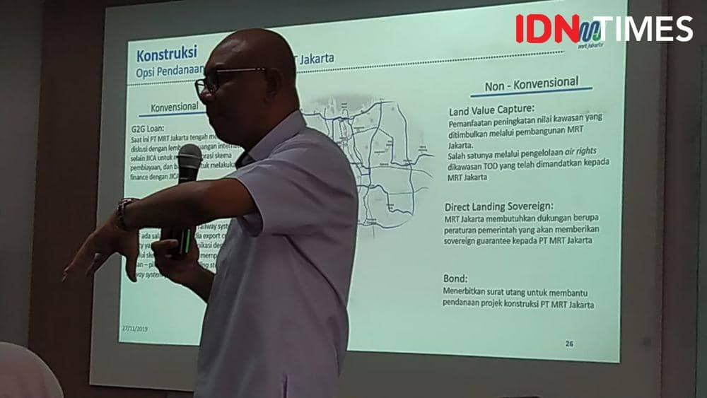 Dirut MRT Jakarta William Sabandar (IDN Times/Shemi)