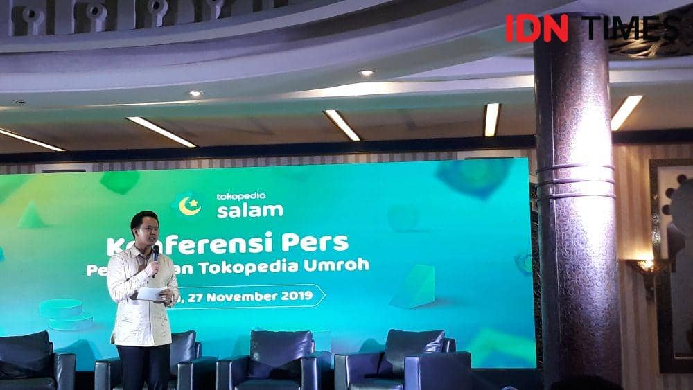 Peluncuran Tokopedia Umroh. (IDN Times/Indiana Malia)
