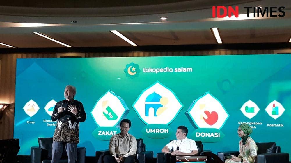 Peluncuran Tokopedia Umroh. (IDN Times/Indiana Malia)