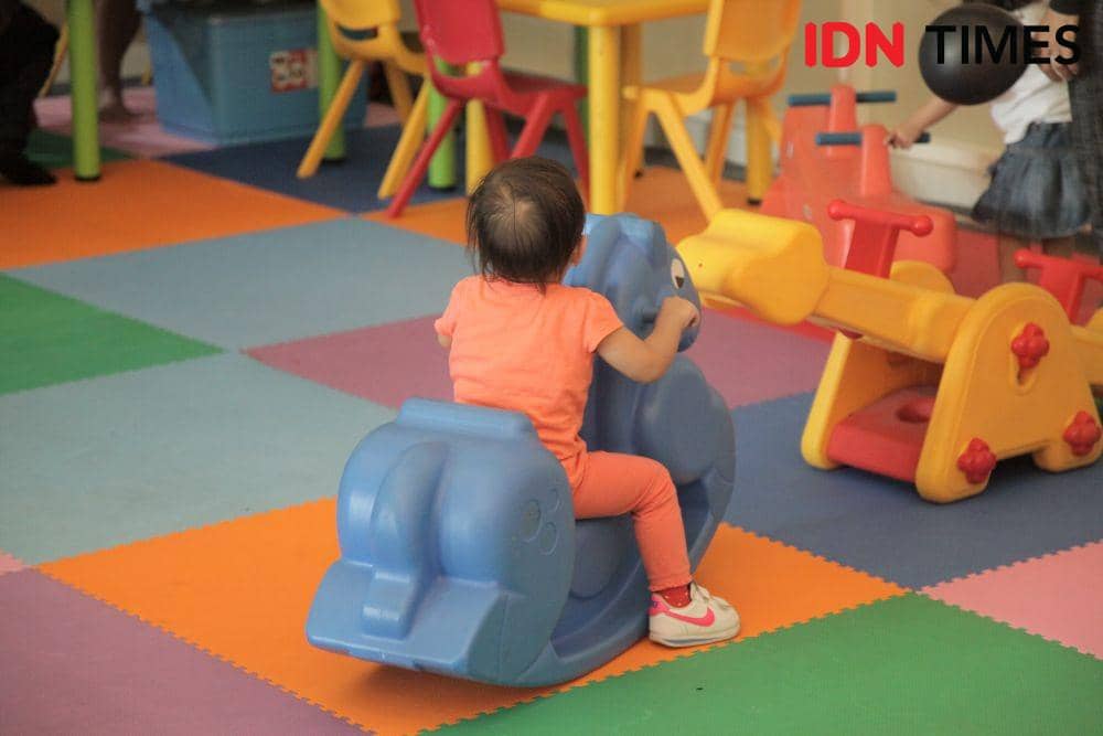 Area bermain anak di acara "Bobalicious" di Surabaya. IDN Times/Naufal Al Rahman