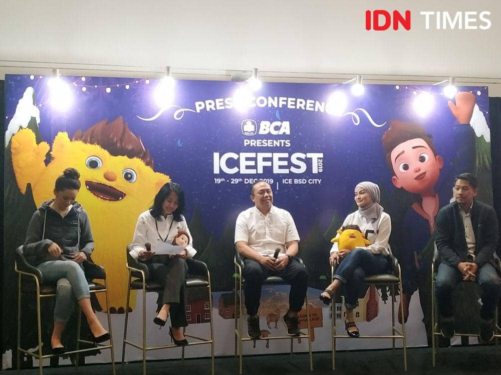 Press Conference ICEFEST. 27 November 2019. IDN Times/Klara Livia