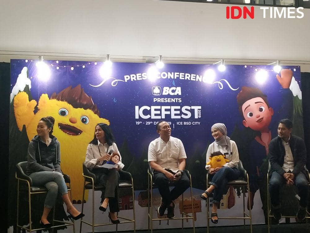 Press Conference ICEFEST. 27 November 2019. IDN Times/Klara Livia
