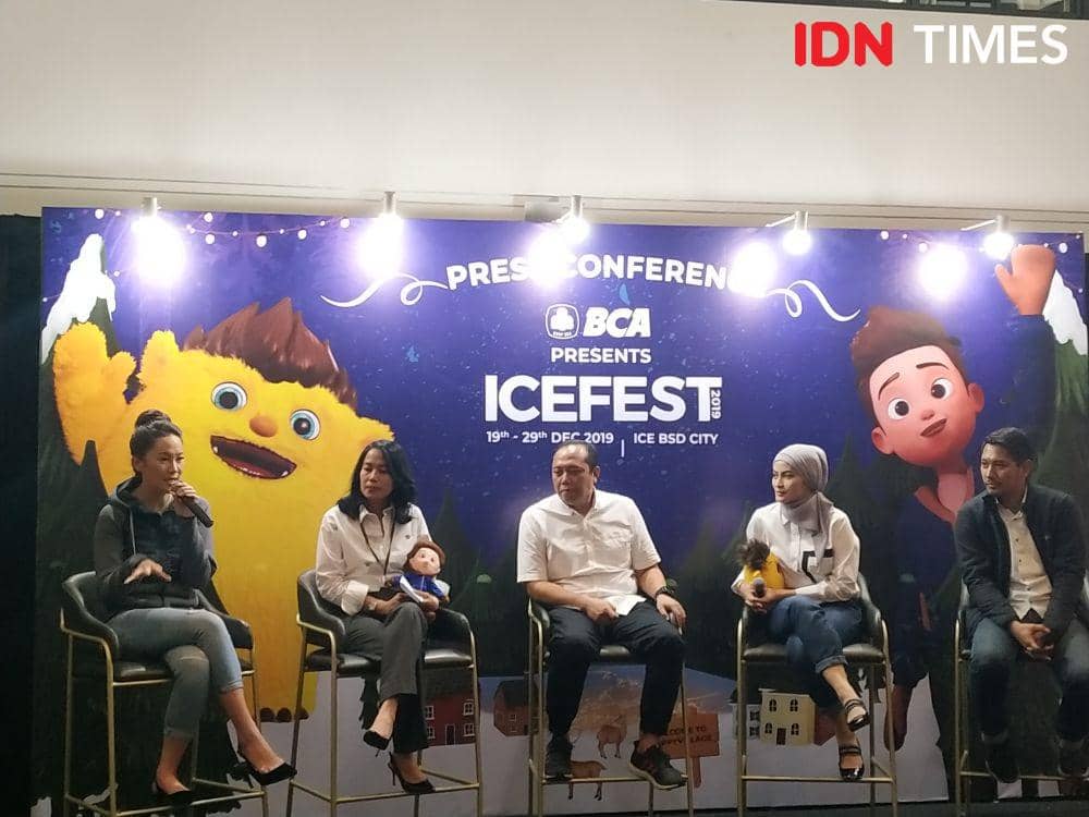Press Conference ICEFEST. 27 November 2019. IDN Times/Klara Livia