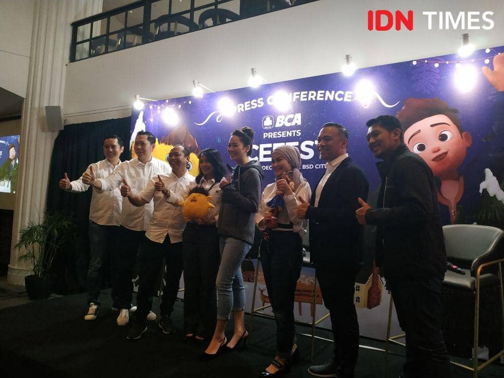 Press Conference ICEFEST. 27 November 2019. IDN Times/Klara Livia