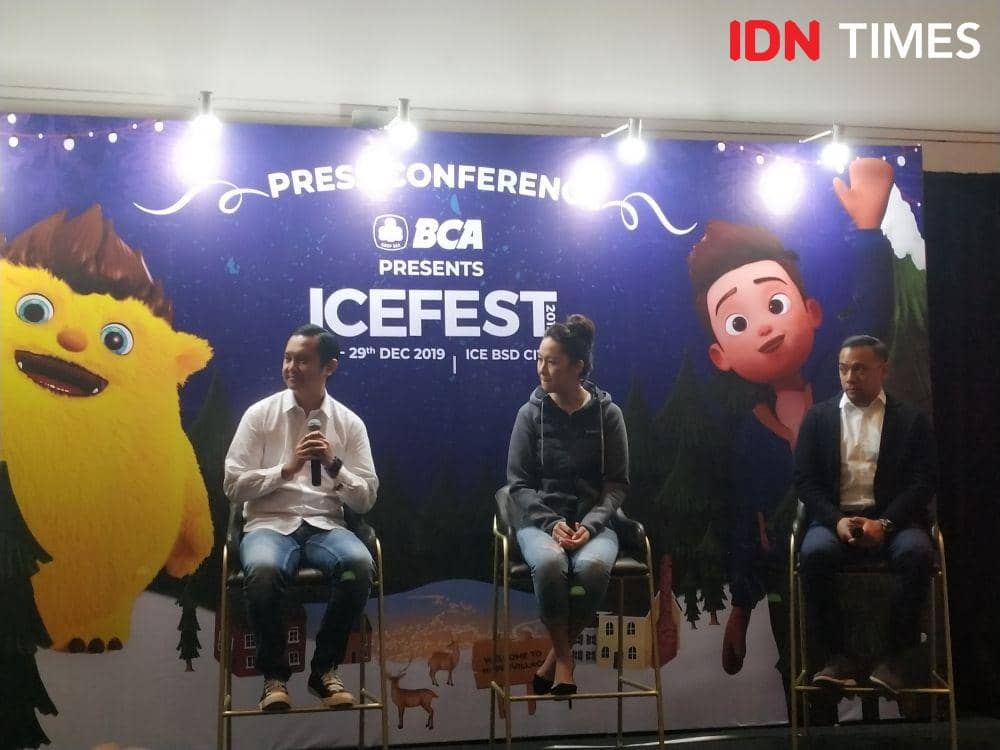 Press Conference ICEFEST. 27 November 2019. IDN Times/Klara Livia
