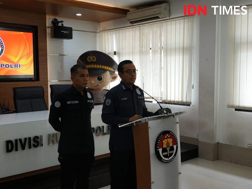Kabag Penum Divisi Humas Polri, Kombes Pol Asep Adi Saputra (IDN Times/Axel Jo Harianja)