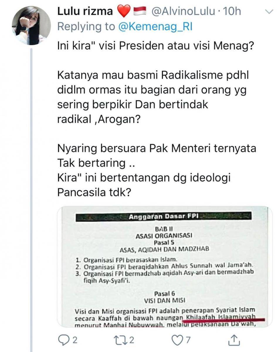 Akun twitter @AlvinoLulu