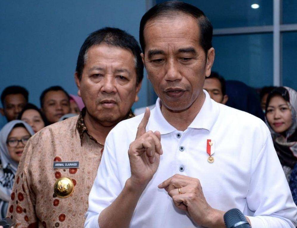 (Presiden Jokowi memberikan keterangan pers, di Bandar Lampung, Jumat 15 November 2019) Dok.IDN Times/Biro Pers Kepresidenan