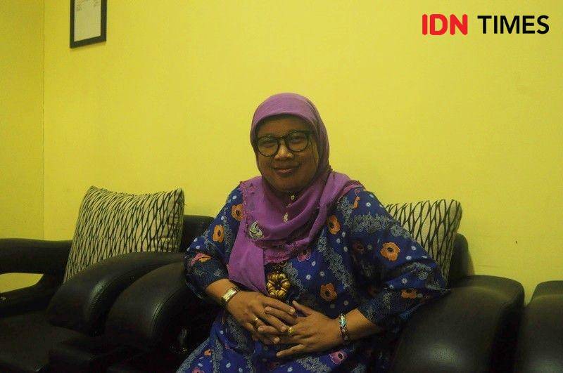 Komisioner terpilih Komnas Perempuan 2020-2024, Alimatul Qibtiyah di UIN Sunan Kalijaga Yogyakarta. IDN Times/Pito Agustin Rudiana