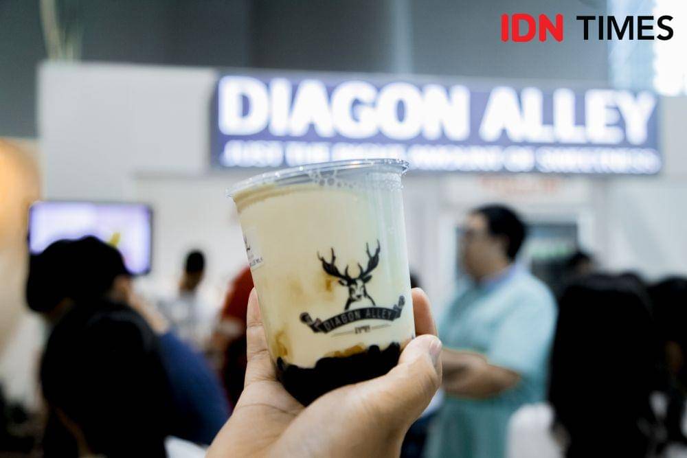 Diagon Alley dalam acara Bobalicious (27/11). IDN Times/Prila Arofani