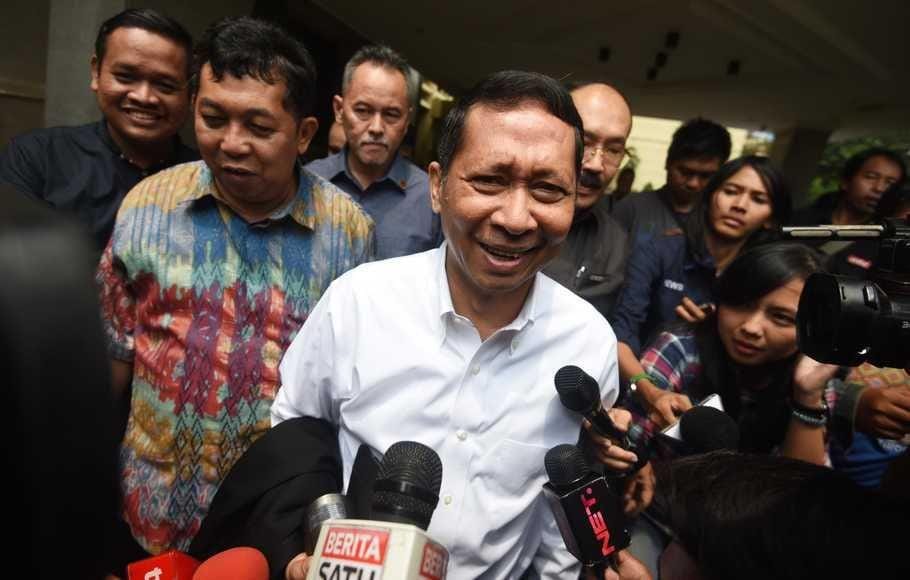 (Eks Direktur Utama Pelindo RJ Lino) ANTARA FOTO/Akbar Nugroho Gumay