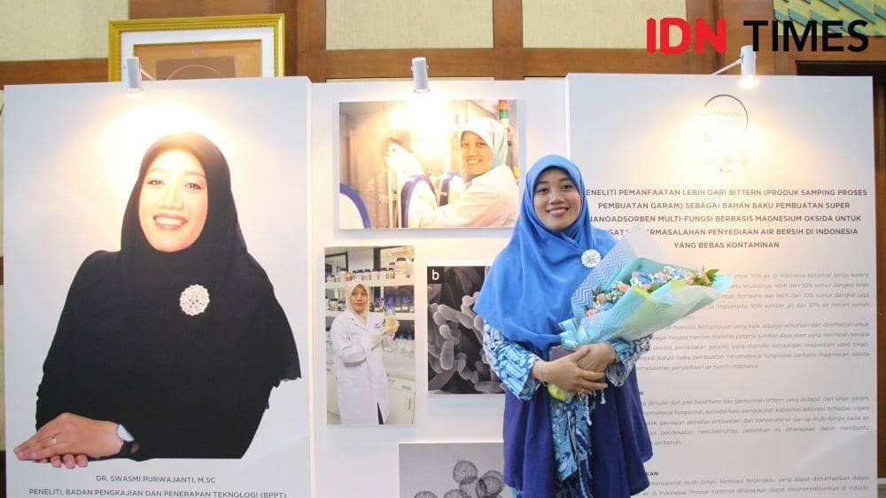 Dr. Swasmi Purwajanti, M.Sc, Perekayasa Pengkajian Dan Penerapan Teknologi. 26 November 2019. IDN Times/Geralda TalithaIDN Times/Geralda Talitha