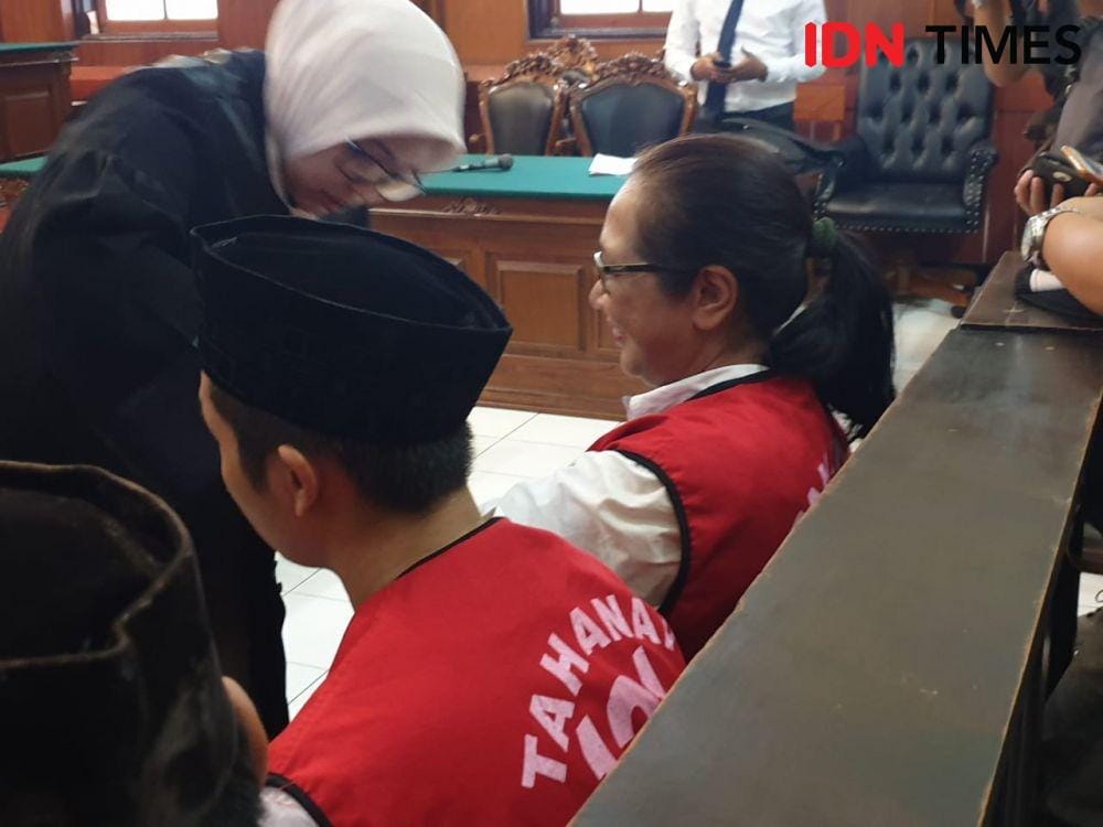 Suasana persidangan dengan terdakwa Tri Susanti alias Mak Susi. IDN Times/Vanny El Rahman