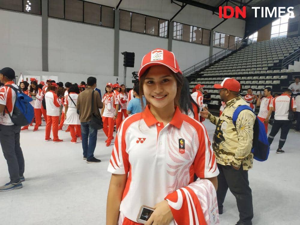 Atlet Karate, Ceyco Georgia Zefanya Hutagalung. IDN Times/Ilyas Listianto Mujib