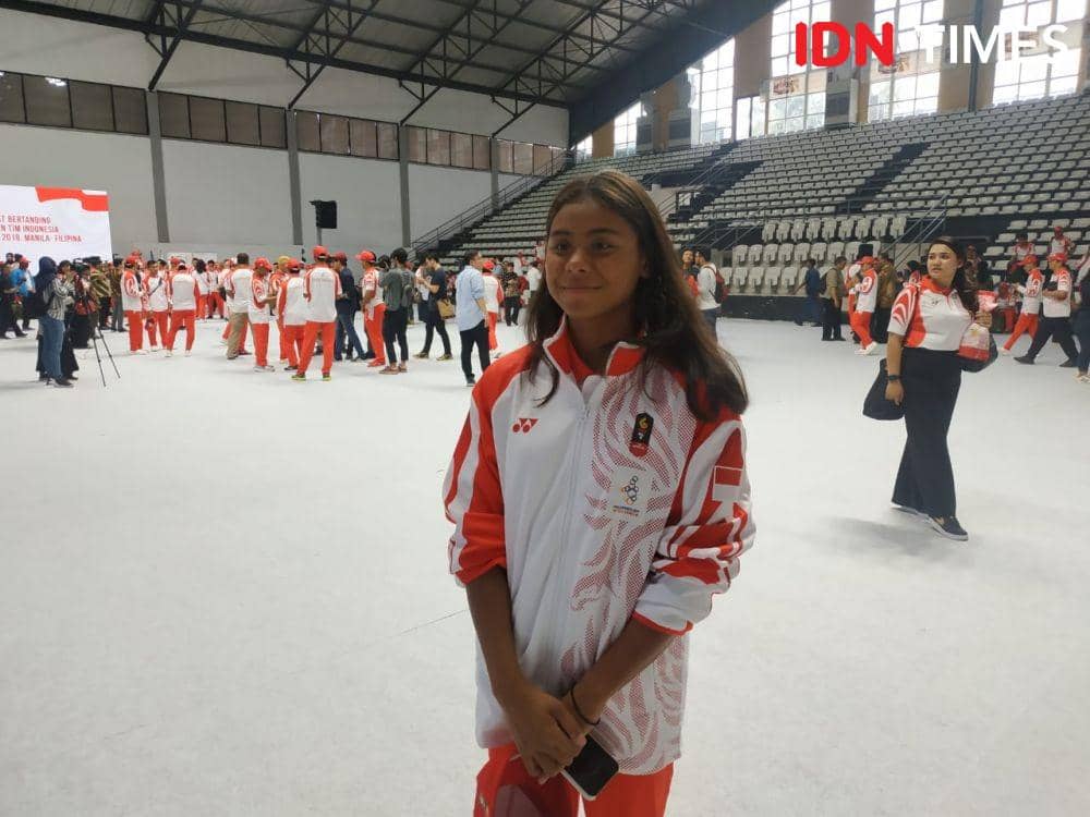 Atlet renang Indonesia di SEA Games, Azzahra Permatahani. IDN Times/Ilyas Listianto Mujib
