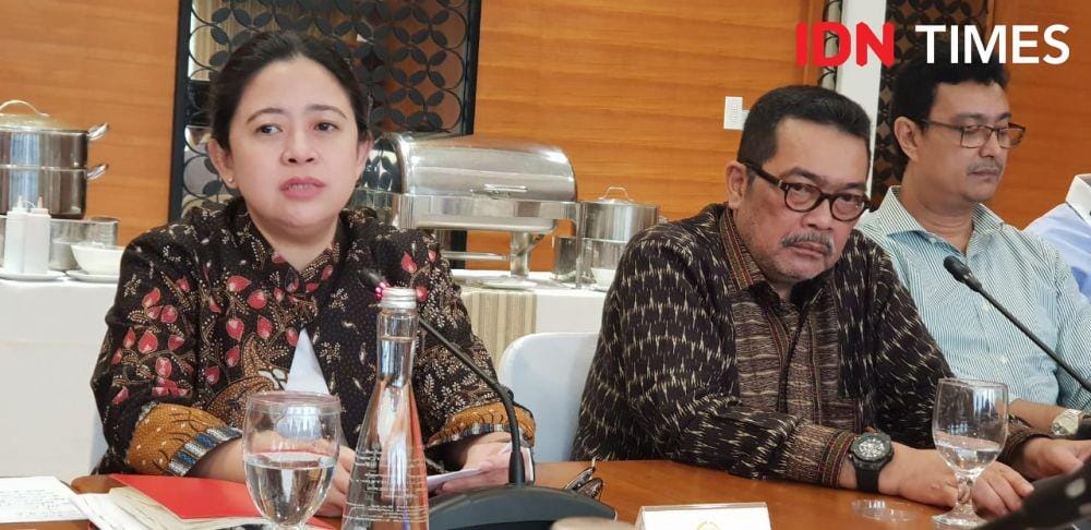 Ketua DPR RI Puan Maharani, Pertemuan dengan Pimpinan Media, 28 November 2019, Gedung DPR RI (IDN Times/Uni Lubis)