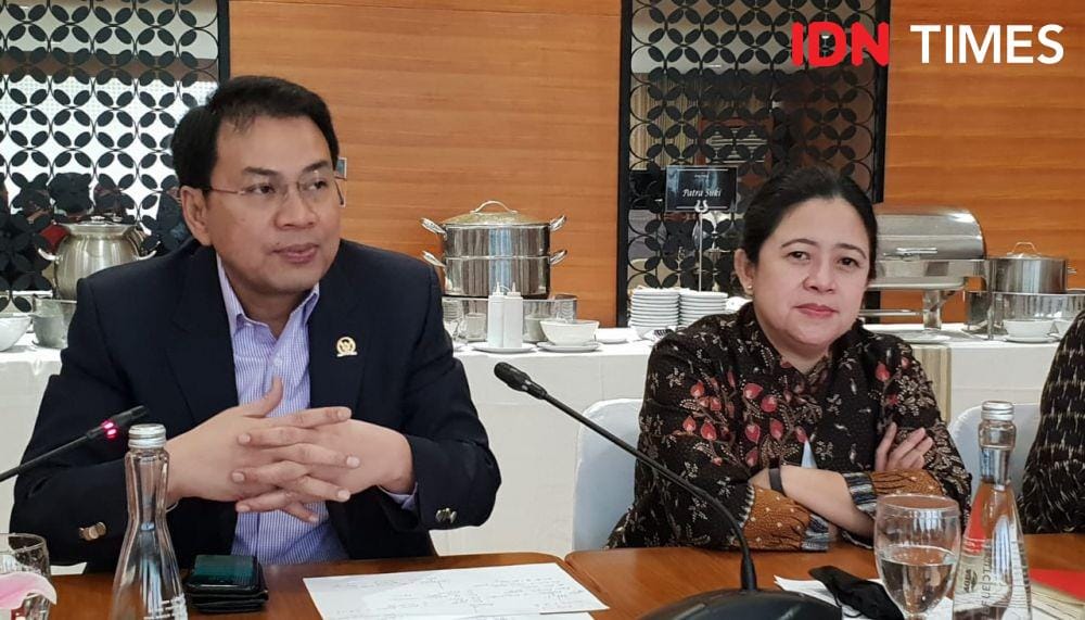 Ketua DPR RI Puan Maharani, Pertemuan dengan Pimpinan Media, 28 November 2019, Gedung DPR RI (IDN Times/Uni Lubis)