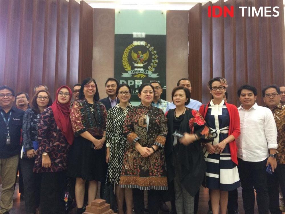 Ketua DPR RI Puan Maharani melakukan pertemuan dengan Pimpinan Media, di Gedung DPR RI, Kamis 28 November 2019. (IDN Times/Irfan Fathurohman)