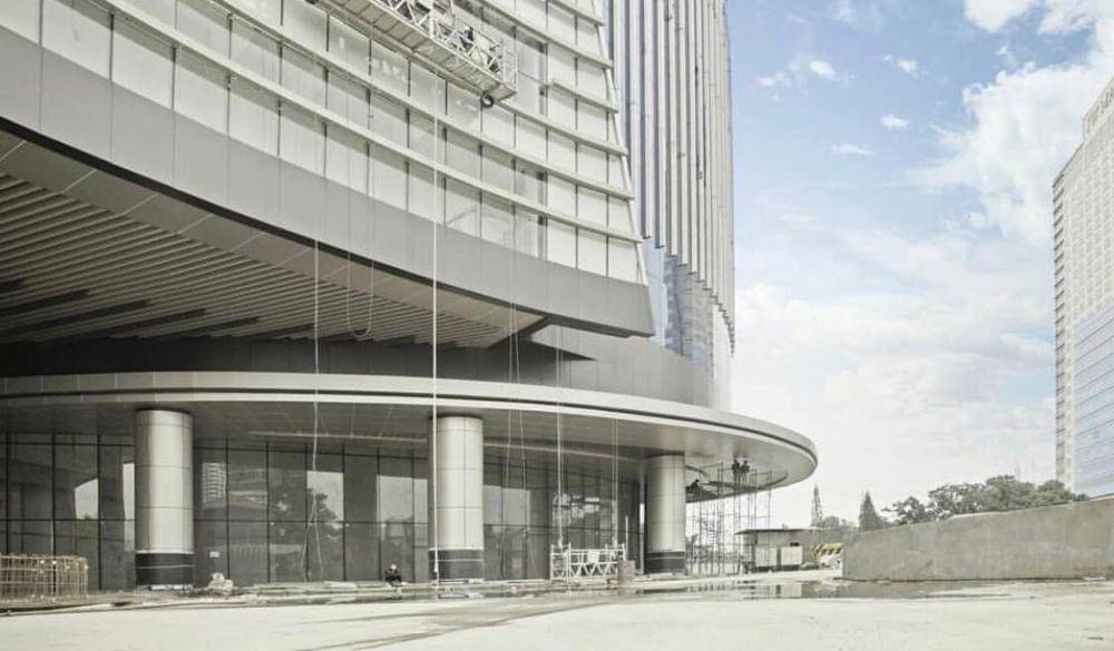 Pembangunan Deli Park Mall Medan (skyscrapercitymedan.com)