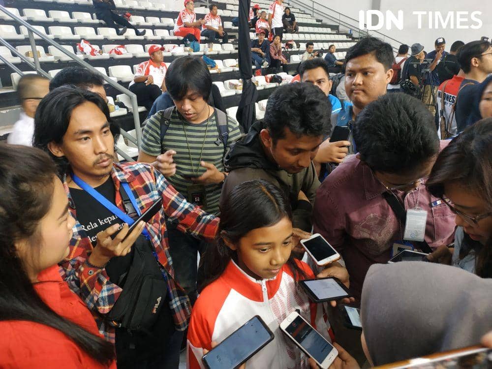 Atlet skateboard Indonesia, Kyandra Kailana Susanto. IDN Times/Ilyas Listianto Mujib