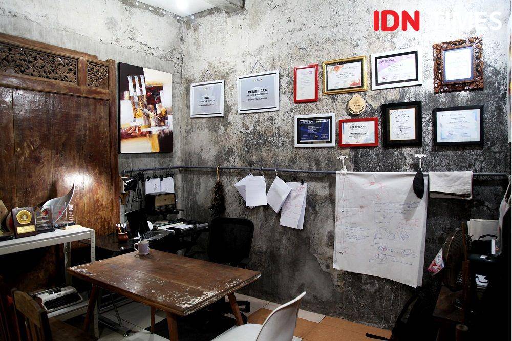 Omah Amoh. 22 November 2019. IDN Times/Reza Iqbal