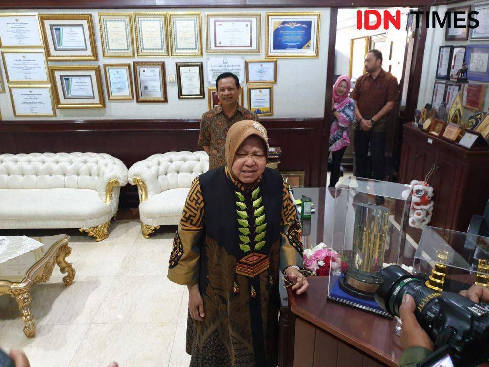 Wali Kota Surabaya, Tri Rismaharini. IDN Times/Vanny El Rahman