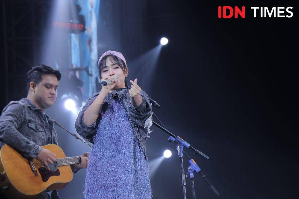 Aviwkila  dalam YouTube FanFest 2019 di Jakarta, pada 29 November 2019. IDN Times/Nadia Umara