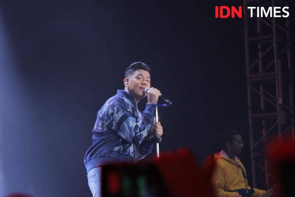 Jaz  dalam YouTube FanFest 2019 di Jakarta, pada 29 November 2019. IDN Times/Nadia Umara
