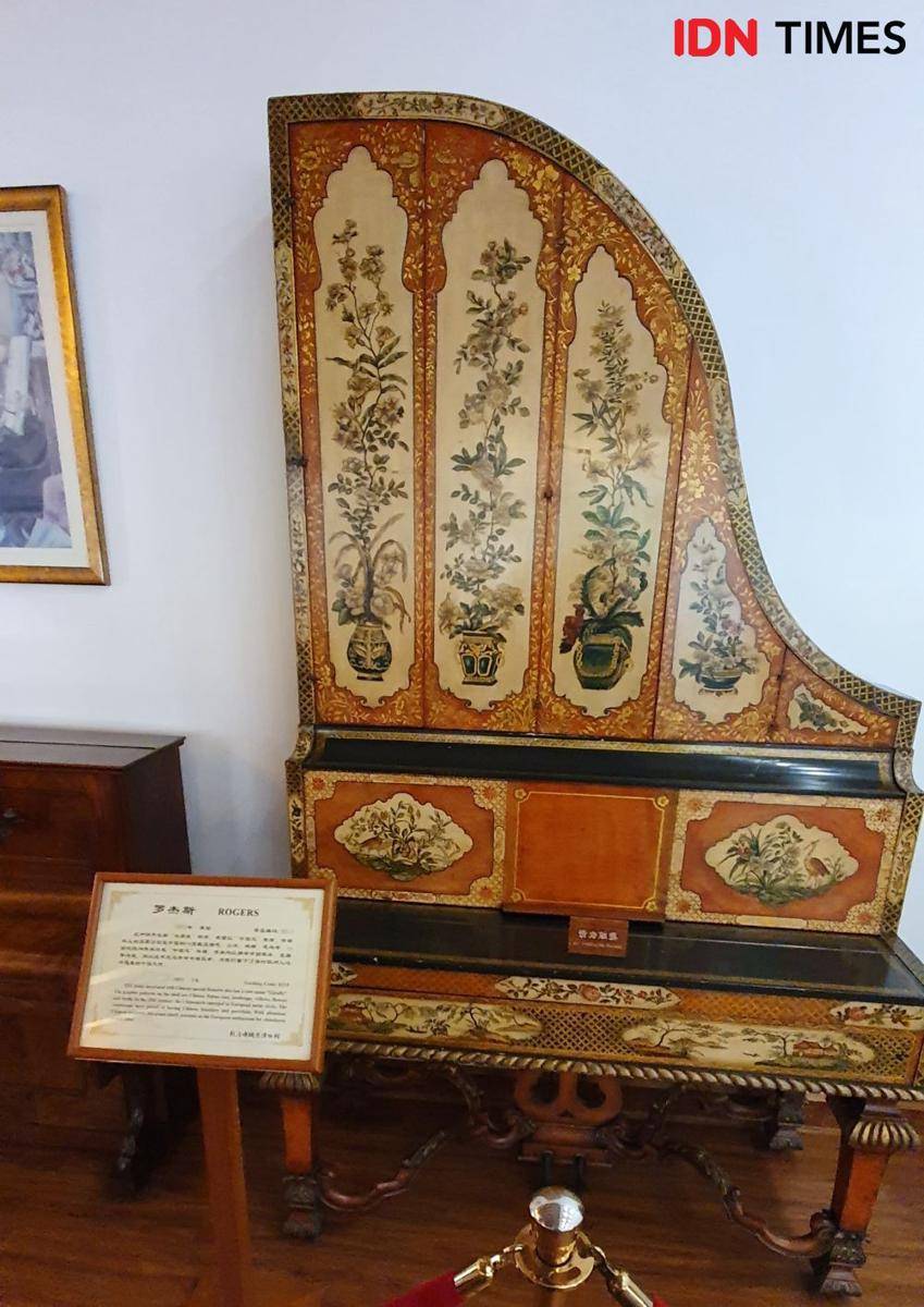 Salah satu koleksi di Museum Piano (IDN Times/Mela Hapsari)