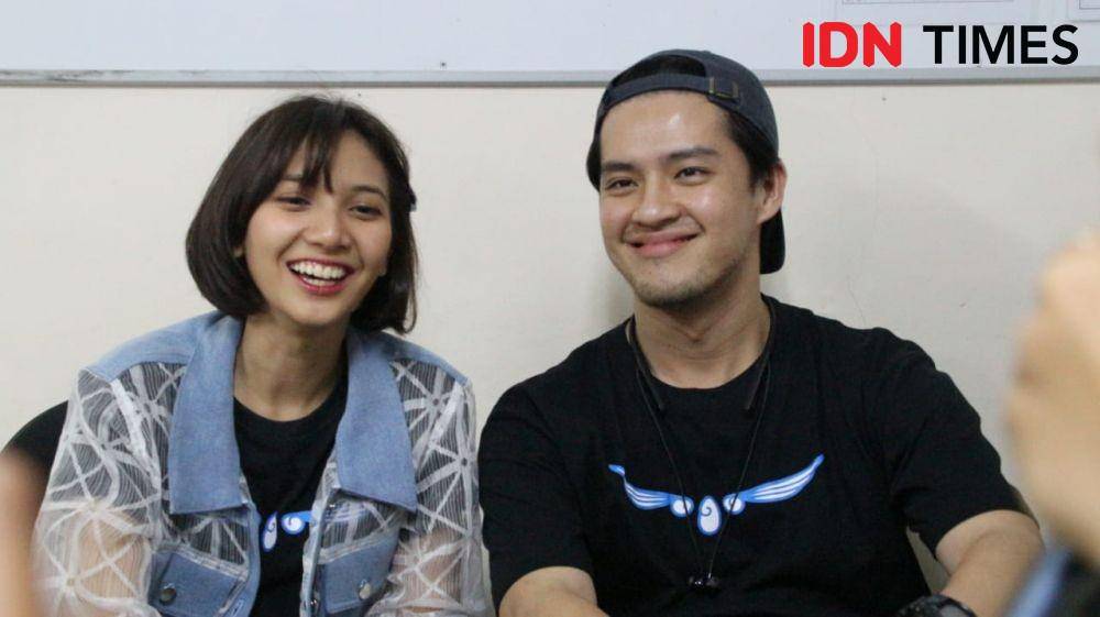 Morgan Oey dan Sheila Dara pemeran film Eggnoid (IDN Times/Feny Maulia Agustin)