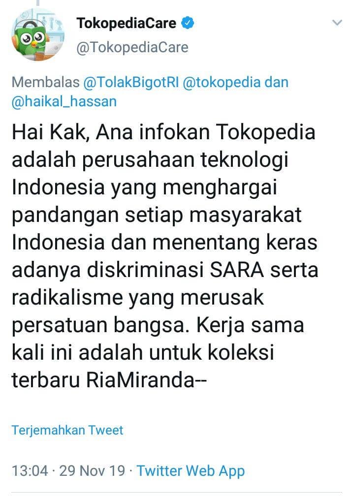 twitter.com/tokopediacare