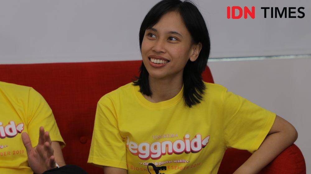 Anandia Nurita di Kantor IDN Times Surabaya. 23 November 2019. IDN Times/Theo Kosakoy