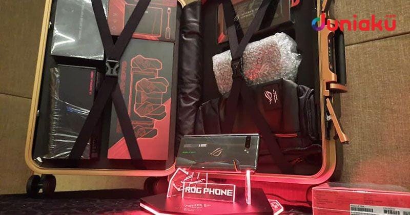 Sneak Peek ROG Phone II. duniaku.com/Adhitya Daniel