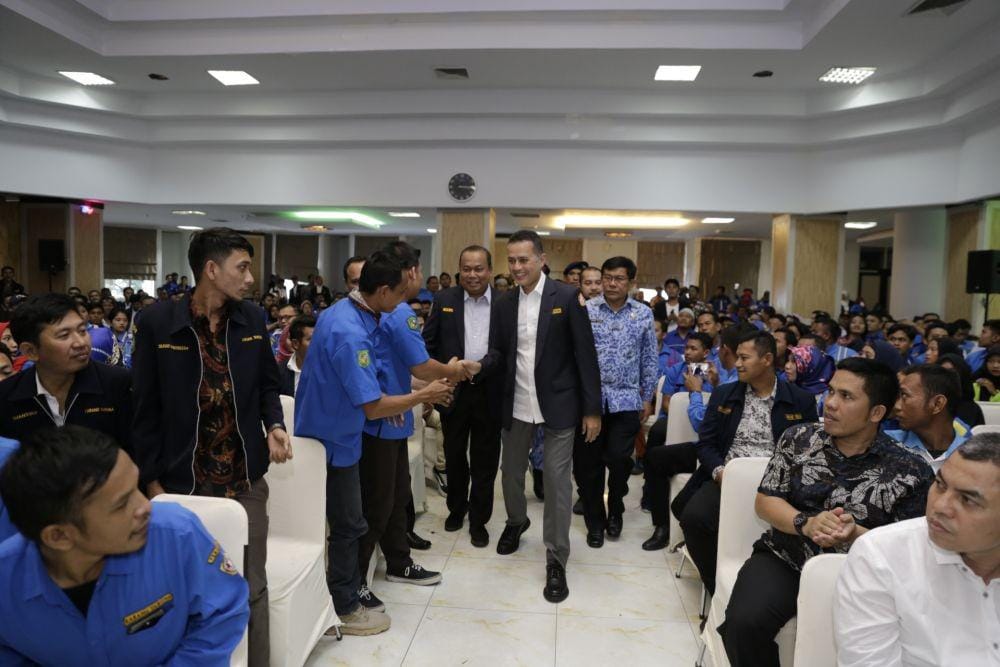 Karang Taruna harus bisa memberikan solusi masalah sosial hingga ke desa (Dok Humas Pemprov Sumut)