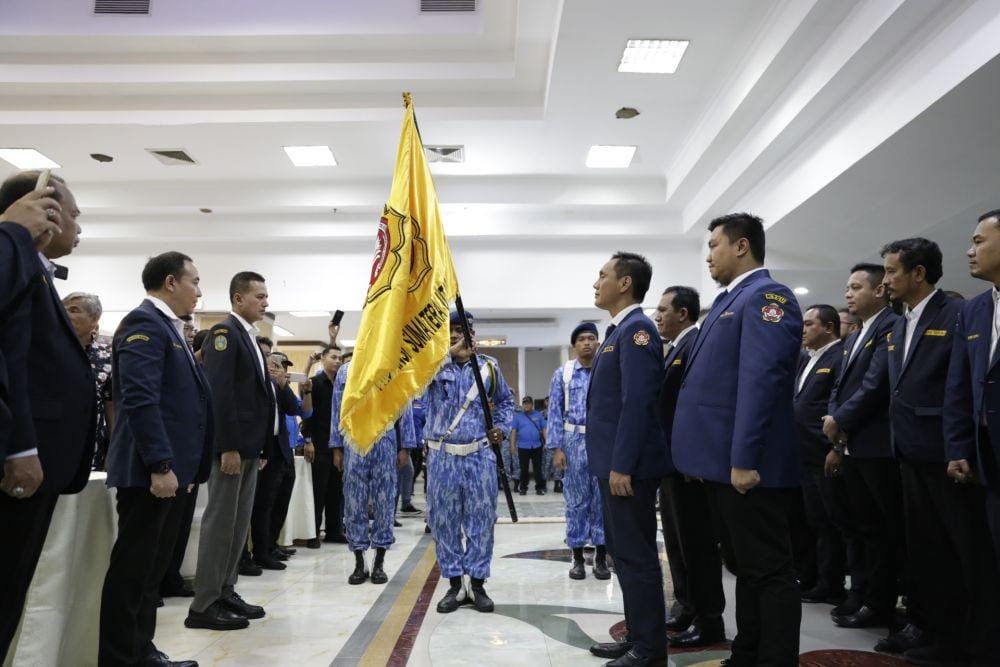 Karang Taruna harus bisa memberikan solusi masalah sosial hingga ke desa (Dok Humas Pemprov Sumut)