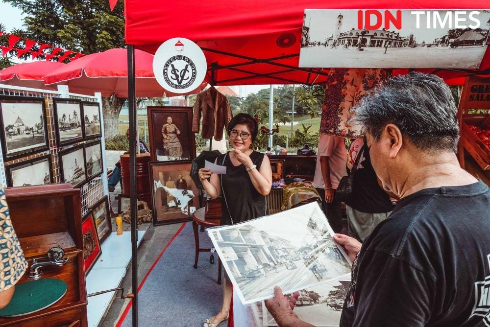 Suasana Sunday Market di Graha Golf Famili Surabaya (1 Desember 2019). IDN Times/Reza Iqbal