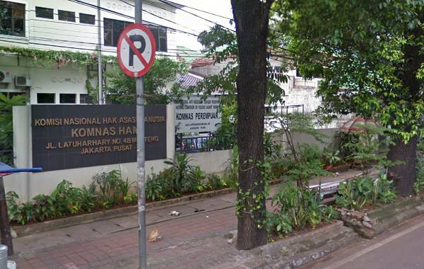 Kantor Komnas Perempuan di Jalan Latuharhary, Menteng, Jakarta Pusat. (Google Street View)