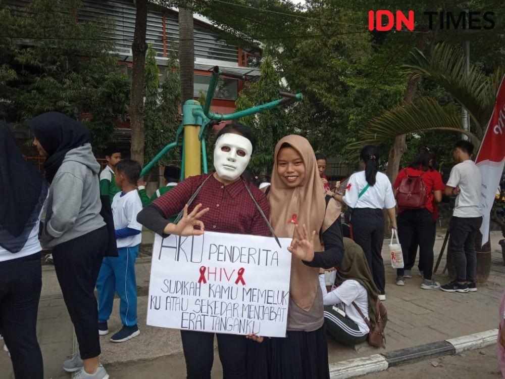 PIK Syahada saat peringati Hari AIDS Sedunia (IDN Times/Indah Permata Sari)