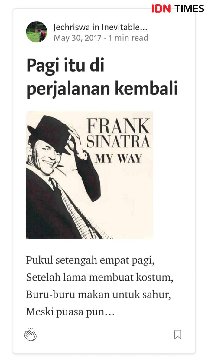 (Tangkapan layar akun Medium Jehuda) IDN Times/Azzis Zulkhairil