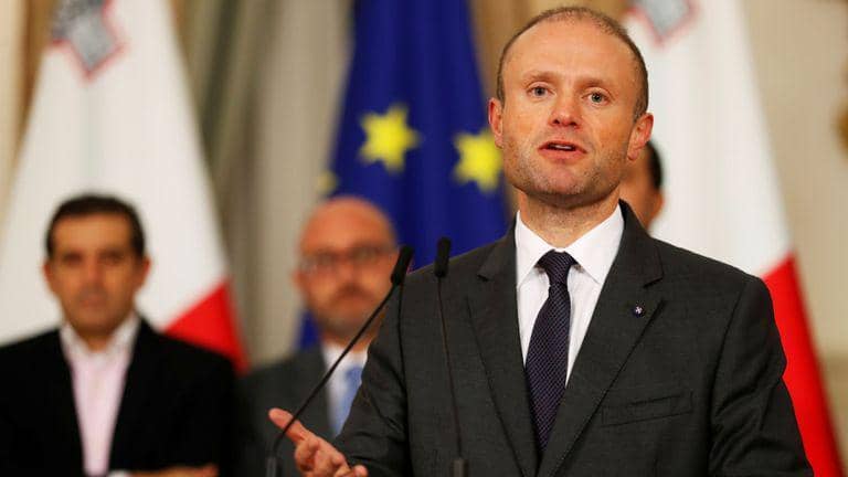 Perdana Menteri Malta, Joseph Muscat via News.sky.com