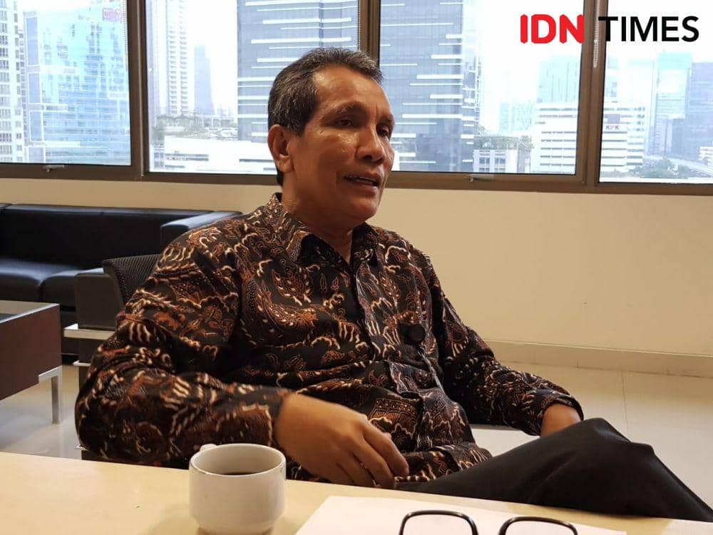(Deputi Pencegahan Korupsi KPK Pahala Nainggolan) IDN Times/Santi Dewi