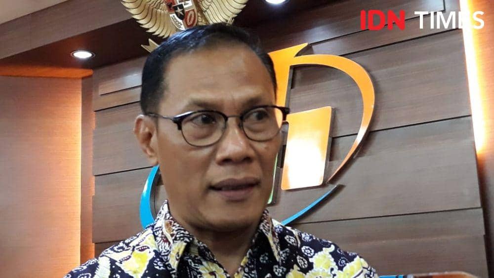 Kepala BPS Suhariyanto memberikan keterangan pers. (IDN Times/Indiana Malia)