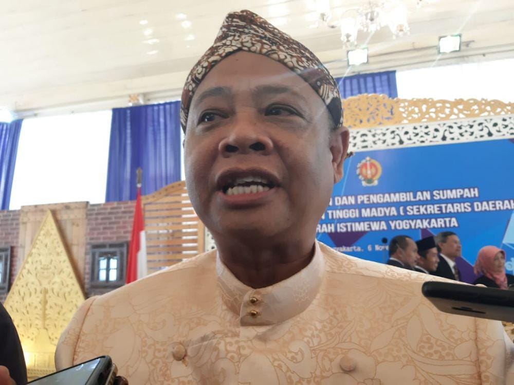 Sekda DIY, Kadarmanto Baskara Aji. Sumber: Istimewa