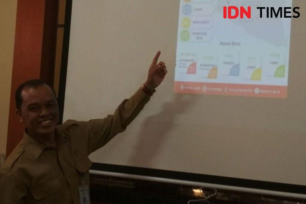 Penjelasan perubahan nomenklatur di DIY oleh Paniradyapati DIY Beny Suharsono. IDN Times/Febriana Sinta