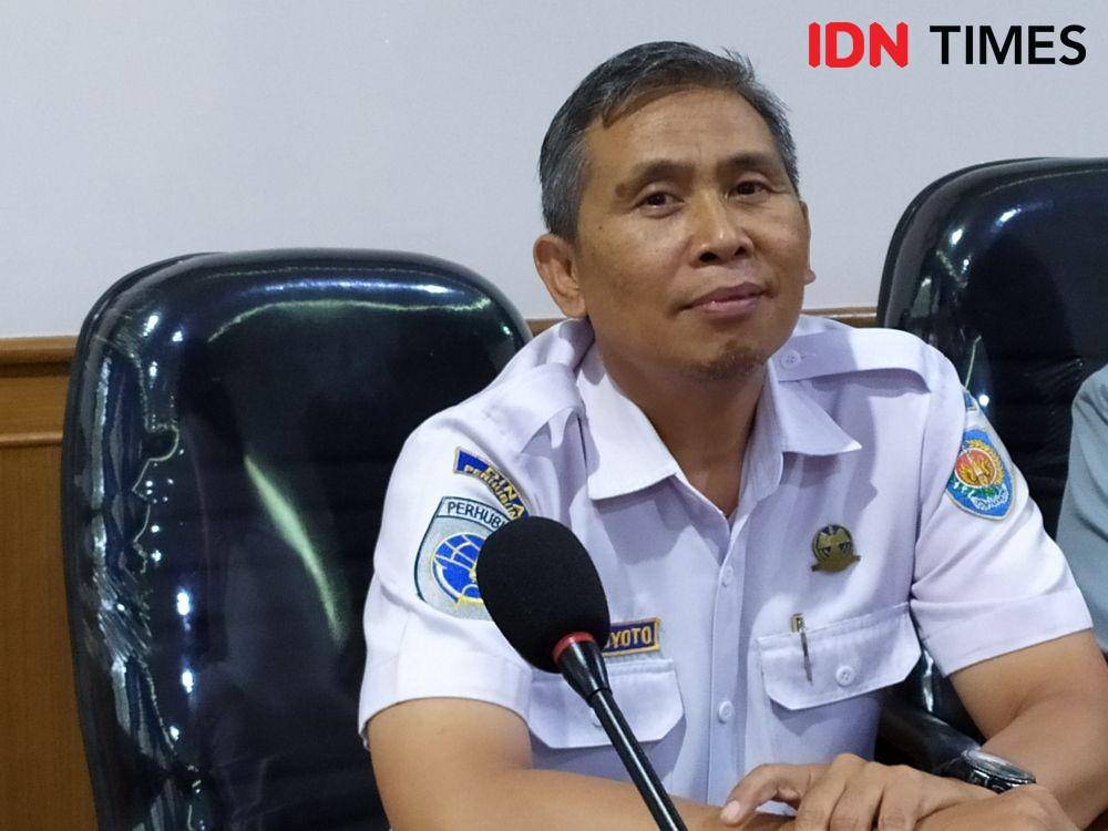 Kabid Angkutan Dishub DIY seat memberikan penjelasan tentang Terobosan Trans Jogja pada Senin (2/12). IDN Times/Siti Umaiyah