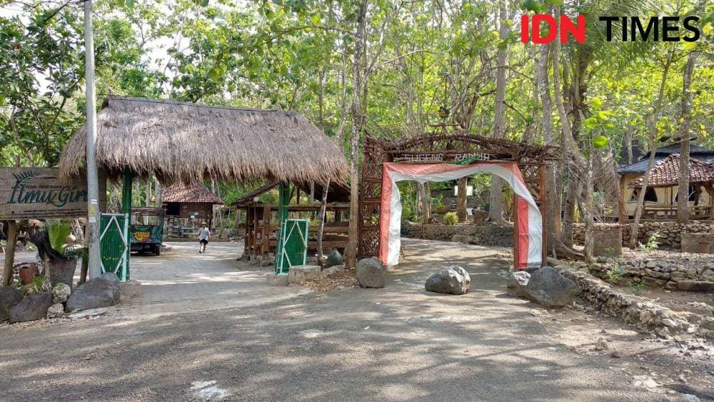 Pondok Pesantren Ilmu Giri, Desa Seloharjo, Kecamatan Imogiri, Kabupaten Bantul sepi aktivitas. (IDN Times/Daruwaskita)