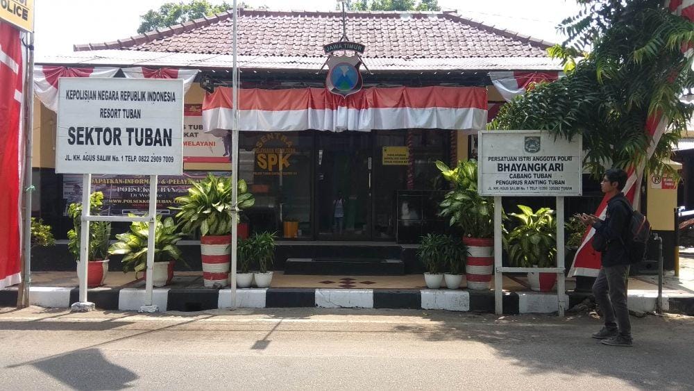 Gedung Mapolsek Tuban. IDN Times/Imron