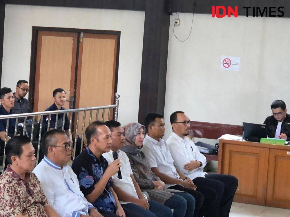 Pemberian kesaksian kasus bagi-bagi fee proyek infrastruktur (IDN Times/Rangga Erfizal)
