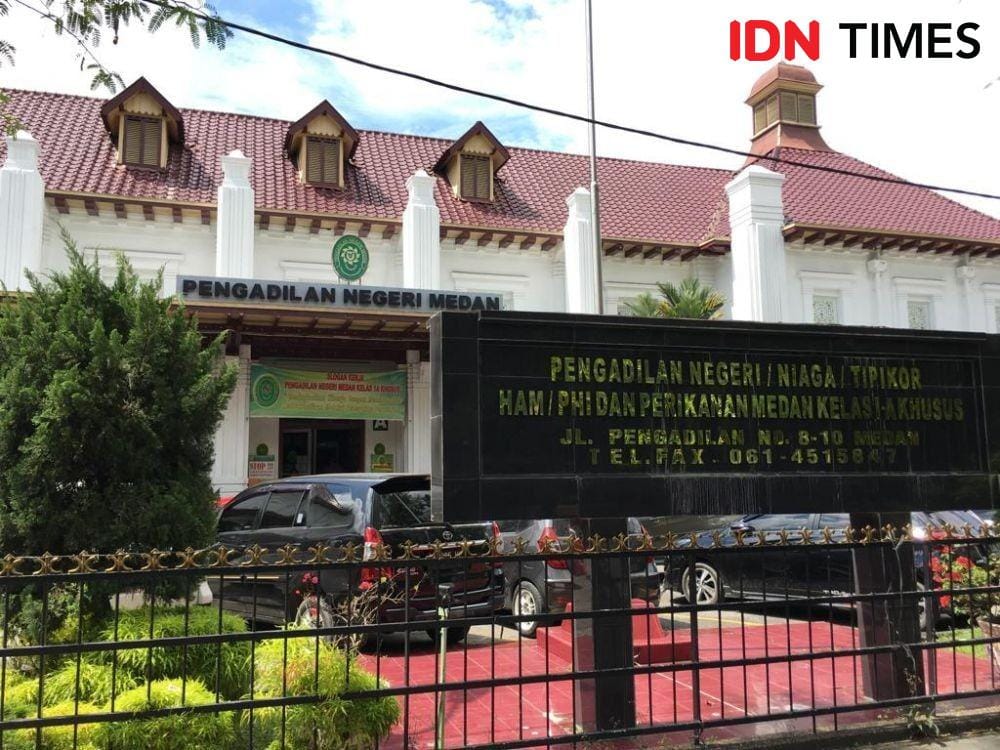 Pengadilan Negeri Medan (IDN Times/Prayugo Utomo)