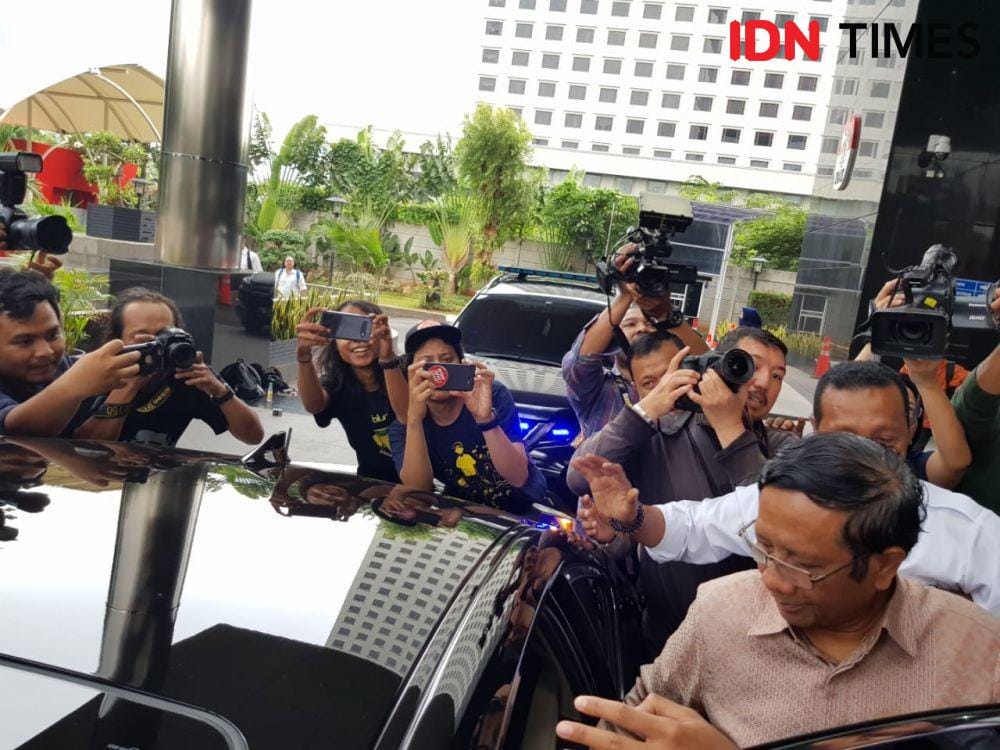 Menko Polhukam Mahfud MD. (IDN Times/Santi Dewi)